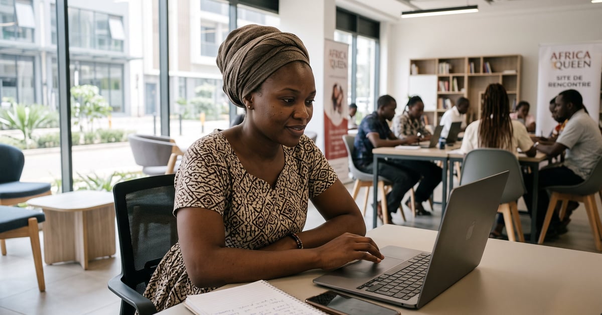 Africa Queen site de rencontre africain - interface et profils de rencontres en ligne