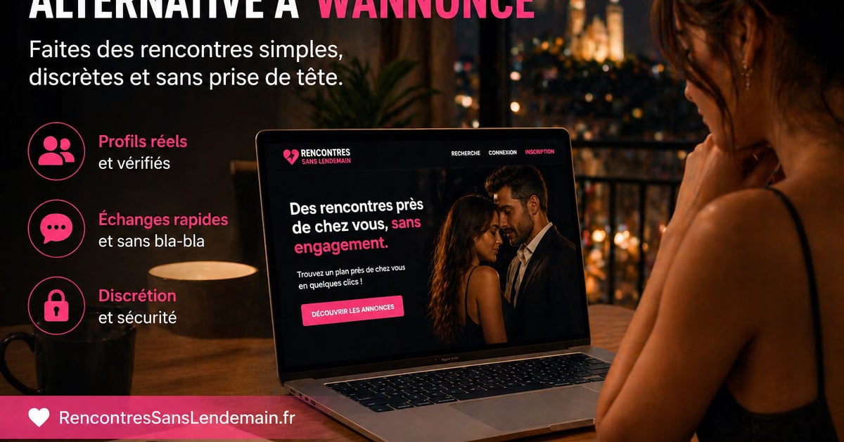 Quelle alternative a wannonce pour des rencontres simples et sans prise de tete